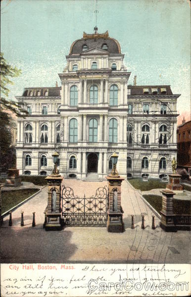 City Hall Boston Massachusetts