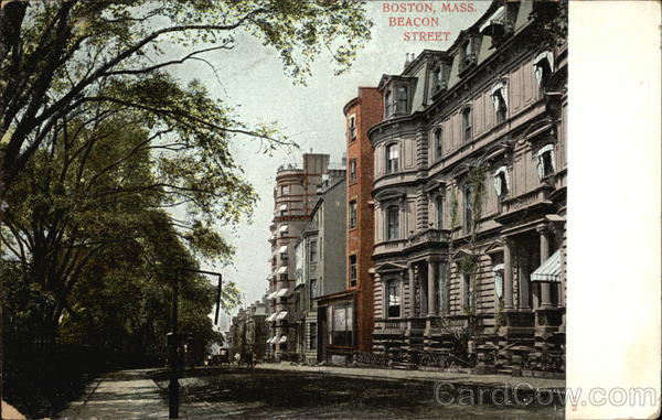 Beacon Street Boston Massachusetts
