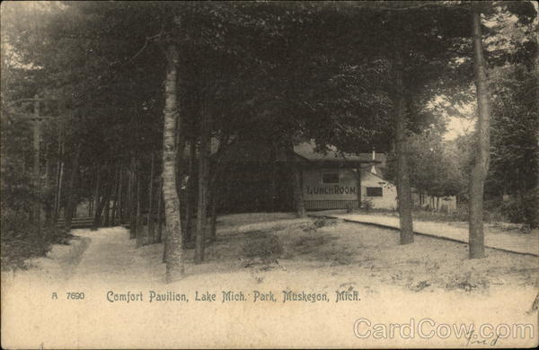 Comfort Pavilion, Lake Mich. Park Muskegon Michigan