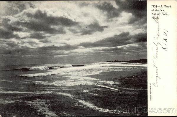 A Mood of the Sea Asbury Park New Jersey