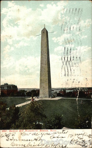 Bunker Hill Monument Boston Massachusetts