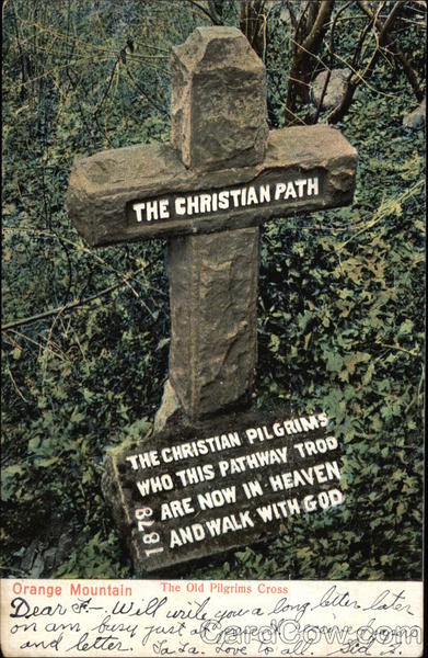 Old Pilgrims Cross,Orange Mountain New Jersey