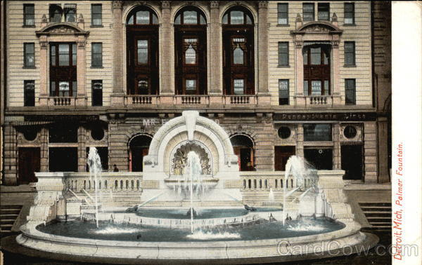 Palmer Fountain Detroit Michigan