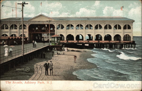 View of The Arcade Asbury Park New Jersey