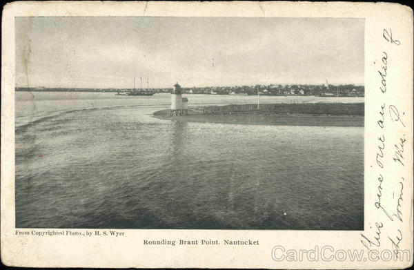 Rounding Brant Point Nantucket Massachusetts
