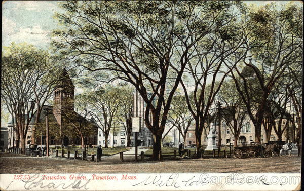 View of Taunton Green Massachusetts
