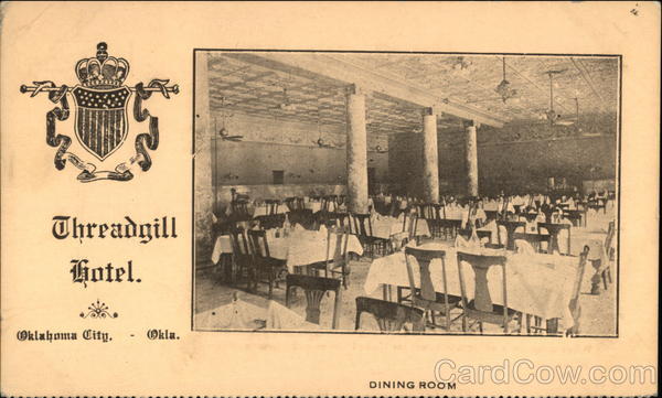 Threadgill Hotel - Dining Room Oklahoma City