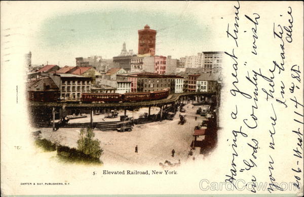 Elevated Railroad New York