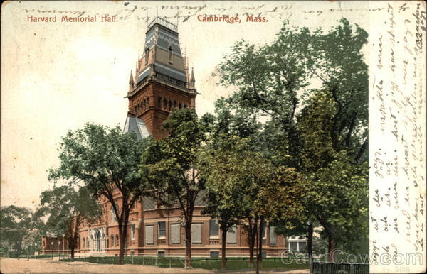 Harvard Memorial Hall Cambridge Massachusetts