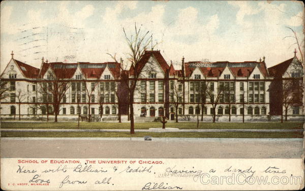 The School of Education - The University of Chicago Illinois