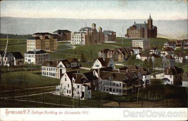 College Building on University Hill Syracuse New York