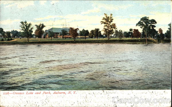 Owasco Lake and Park Auburn New York