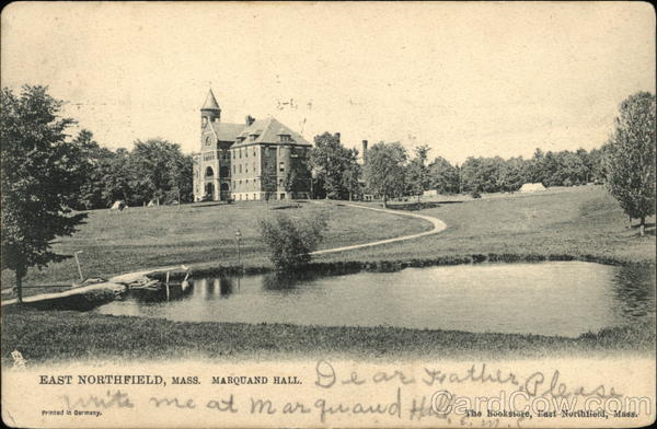 Marquand Hall East Northfield Massachusetts