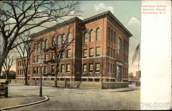 Lexington Avenue Grammar School Providence Rhode Island