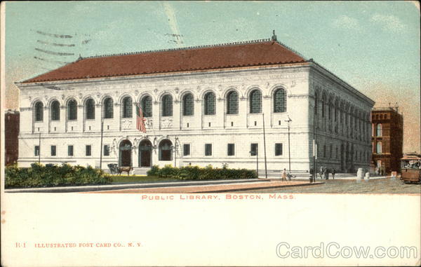 Public Library Boston Massachusetts