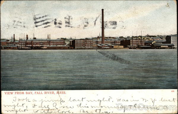 View from the Bay Fall River Massachusetts