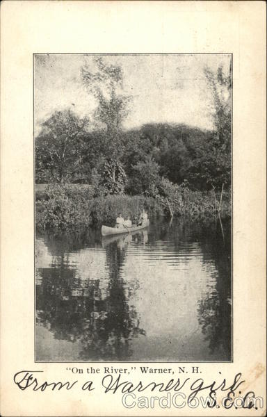 On the River Warner New Hampshire