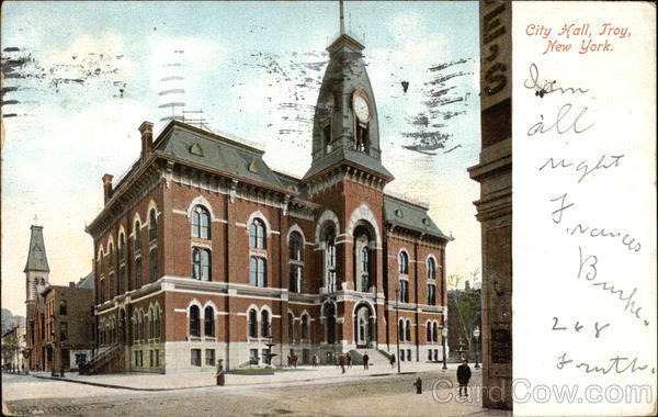 View of City Hall Troy New York