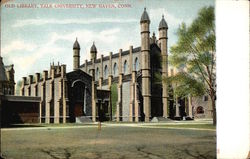 Yale University - Old Library Postcard