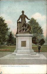 Lincoln or Emancipation Monument Postcard