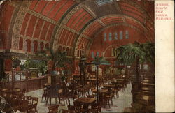 Schlitz Palm Garden - Interior Postcard