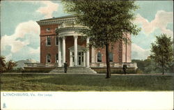 Elks Lodge Lynchburg, VA Postcard Postcard