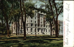 View of Hotel Elton Waterbury, CT Postcard Postcard