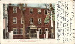 Longfellow's Home Postcard