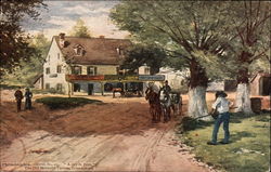 The Old Mermaid Tavern, Germantown Postcard