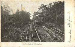Mt. Tom Railroad Postcard