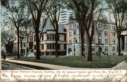 Emma Williard Seminary Building, 2nd St. Between Congress and Ferry Sts Postcard