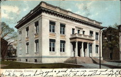Public Library Building Postcard
