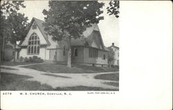 M.E. Church Denville, NJ Postcard Postcard