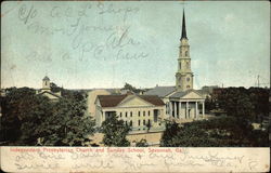 Independent Presbyterian Church and Sunday School Savannah, GA Postcard Postcard