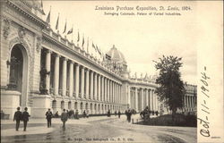Swinging Colonade, Palace of Varied Industries Postcard