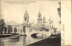 Palace of Machinery from the Lagoon Postcard