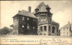Nathan Littauer Hospital Gloversville, NY Postcard Postcard