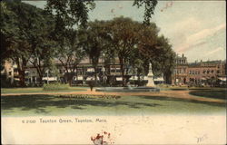 Taunton Green Postcard