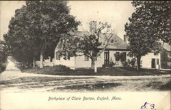 Birthplace of Clara Barton Postcard
