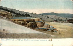 Minerva Terrace, Mammoth Hot Springs Yellowstone National Park, WY Postcard Postcard