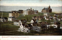 College Building on University Hill Postcard
