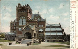 University Library Building Postcard