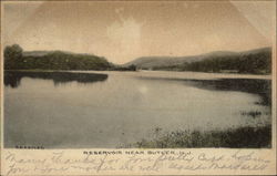 Reservoir Near Butler Postcard