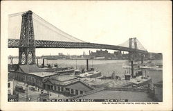 New East River Bridge Postcard