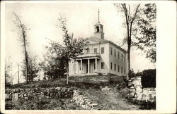 Gorham Academy Maine Postcard Postcard