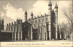 Old Library, Yale University Postcard