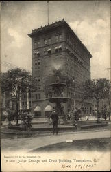 Dollar Savings and Trust Building Postcard