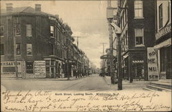 North Street, Looking South Middletown, NY Postcard Postcard