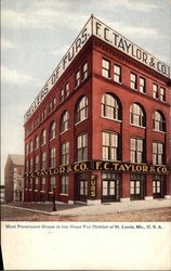 Most Prominent House in the Great Fur District Postcard