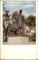 Lincoln Monument, Lincoln Park Postcard